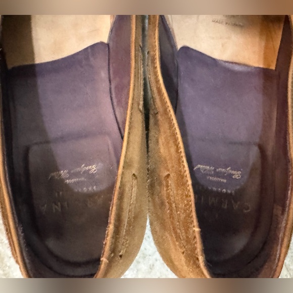 Carmina Tan / Brown Tassel String Loafer 10.5 / US 11.5 Moccasins Slipper Suede main image 11